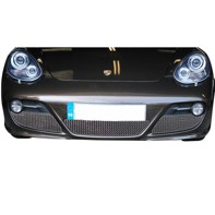 Set di griglie in acciaio inossidabile per paraurti anteriore ZunSport. Porsche Cayman 987 MK II Set di griglie in acciaio inossidabile per paraurti anteriore ZunSport. Porsche Cayman 987 MK II